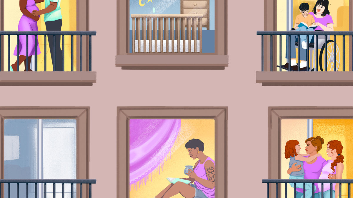 Reproductive justice illustration.